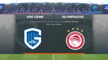 KRC Genk - Olympiakos Pireus 1:1. Skrót meczu