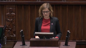 Posłanka Lewicy Magdalena Biejat przemawiała w Sejmie w języku hiszpańskim