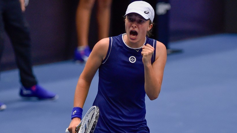 WTA Finals: Iga Świątek meczem z Marią Sakkari zadebiutuje w turnieju