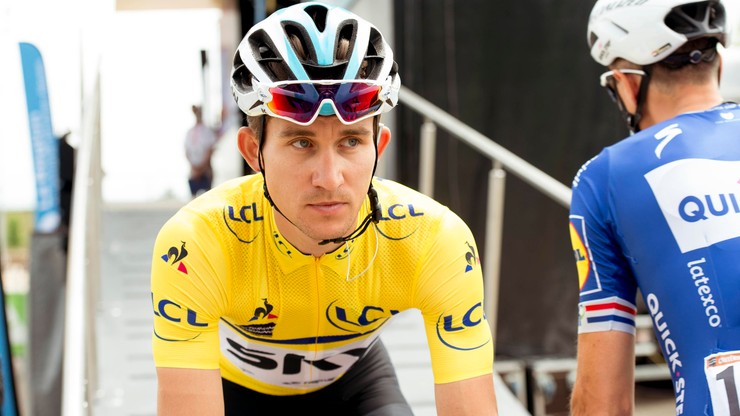 Tour de Pologne: Kwiatkowski jedzie do Bielska-Białej w żółtej koszulce lidera