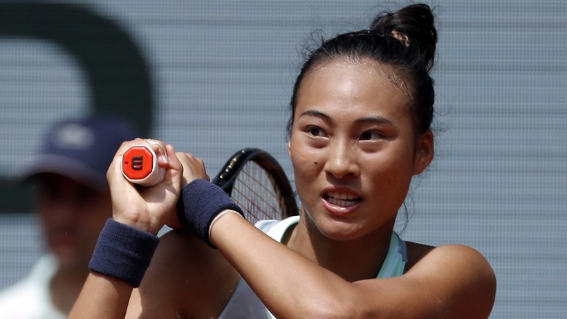 Roland Garros: Chinka szykowała się na mecz z Igą Świątek
