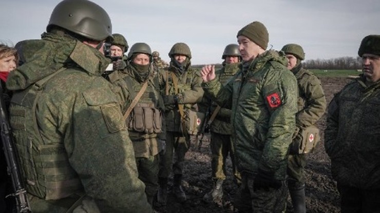 Mer Moskwy spotkał się z rosyjskimi żołnierzami
