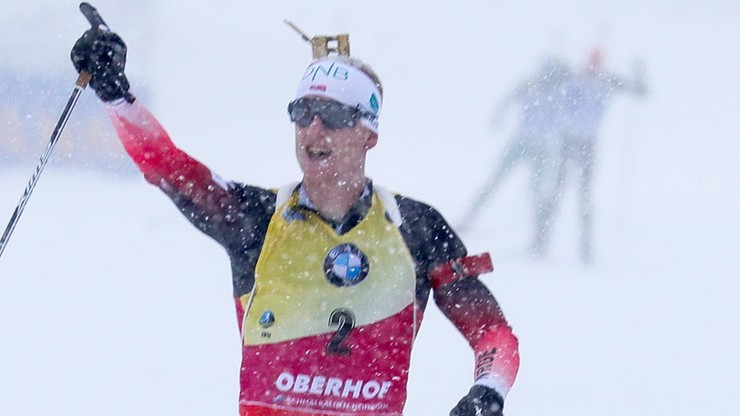 PŚ w biathlonie: Sukces braci Boe w sprincie w Ruhpolding