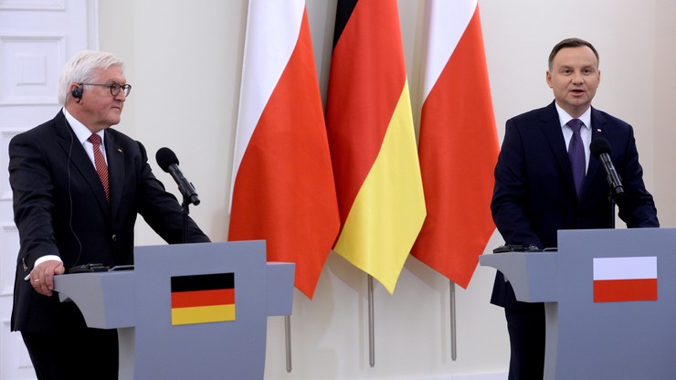 Prezydent Niemiec po spotkaniu z Dudą: Polska to rdzeń Europy