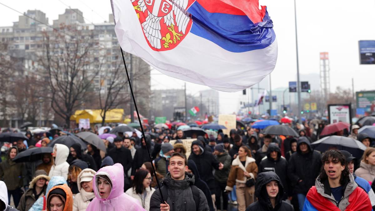 Serbia stanęła. Strajk generalny, tysiące ludzi na ulicach