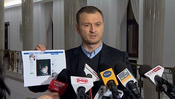 Tak poseł Nitras "szabrował" w Sejmie. PO publikuje nagranie