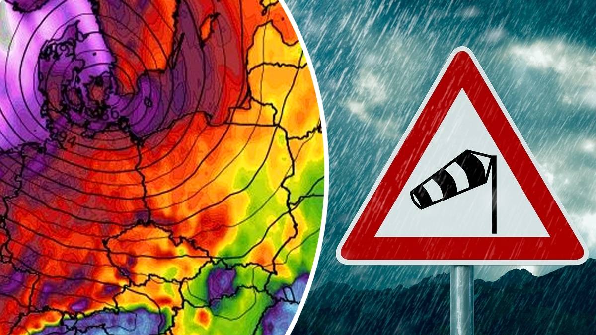 Silna wichura zmierza do Polski. Wiatr przekroczy 100 km/h