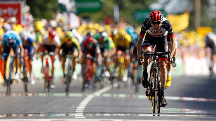 Tour de France: Martin zwycięzcą etapu, Majka w czołówce