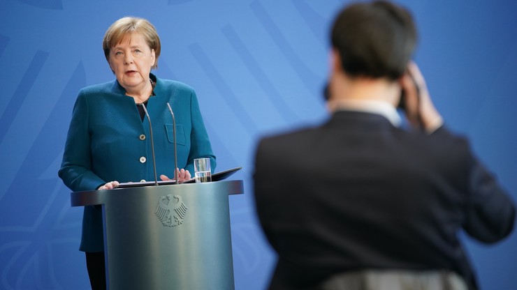 Angela Merkel zaczyna kwarantannę. Miała kontakt z koronawirusem