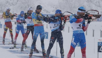PŚ w biathlonie: Rosyjska sztafeta najszybsza w Ruhpolding. Polacy zdublowani