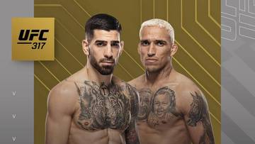 UFC 317: Topuria - Oliveira. Karta walk