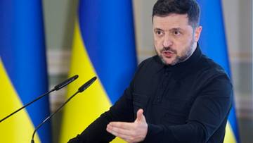 "Wiele może się rozstrzygnąć przed Nowym Rokiem". Tajemniczy wpis Zełenskiego