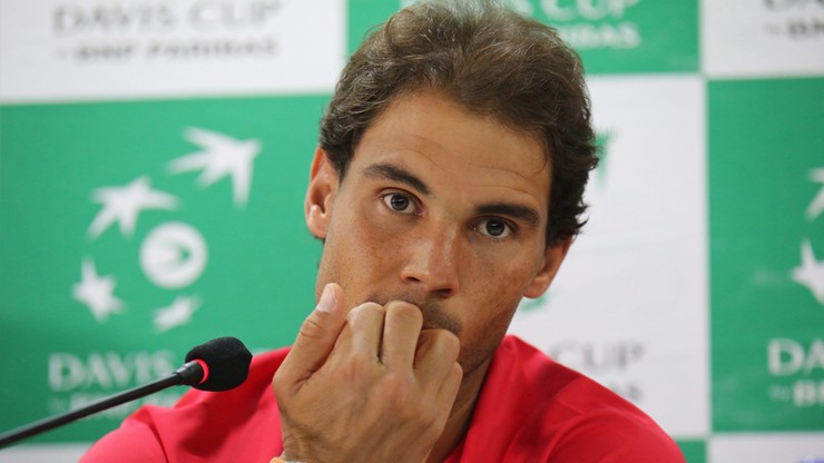Puchar Davisa: Rafael Nadal wycofany z piątkowego meczu