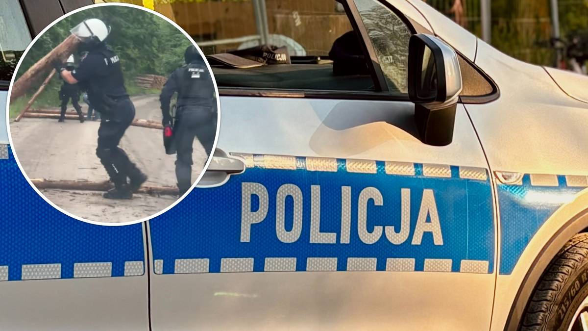 Planowali zasadzkę na kibiców innej drużyny. Rozrzucili kłody przed policjantami