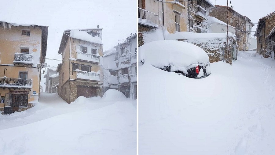 Fot. Facebook / Severe Weather Europe / Descubre Valdelinares.