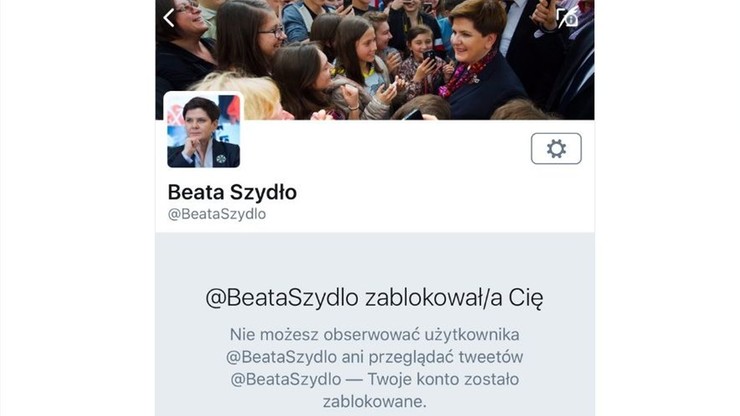 Beata Szydło blokuje dziennikarzy w mediach społecznościowych. "To już epidemia Pani Beato"
