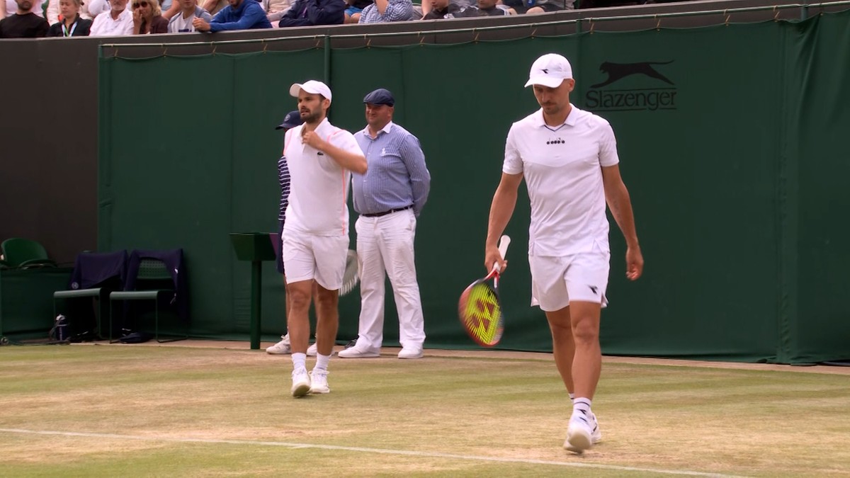 Polski deblista pożegnał się z Wimbledonem