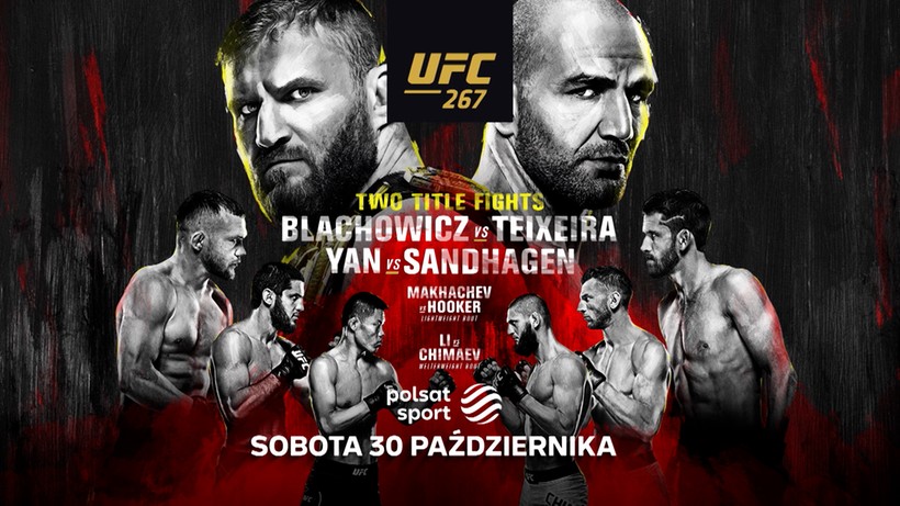 UFC 267: Błachowicz - Teixeira. Karta walk