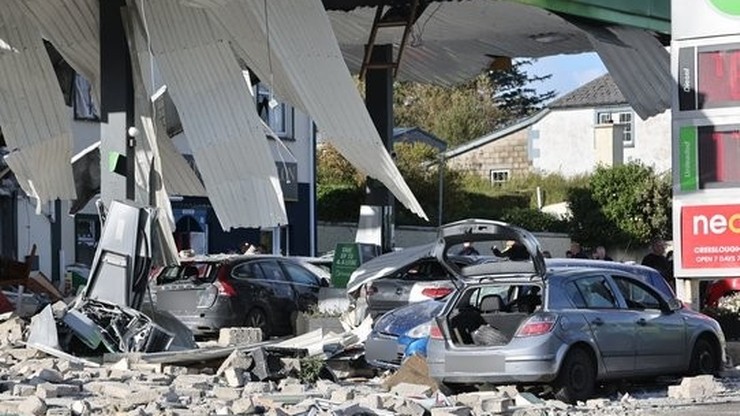 Eksplozja na stacji benzynowej w Irlandii. Są ofiary
