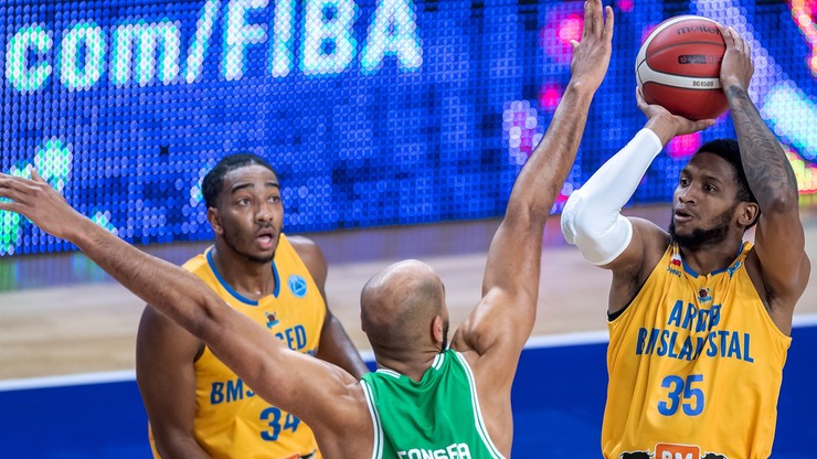 Puchar Europy FIBA: Zwycięstwo Arged BM Slam Stali ze Sportingiem