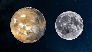 27.02.2023 05:56 Księżyc spotka się z planetą boga wojny. Sprawdź, gdzie i kiedy na niebie szukać tego zjawiska