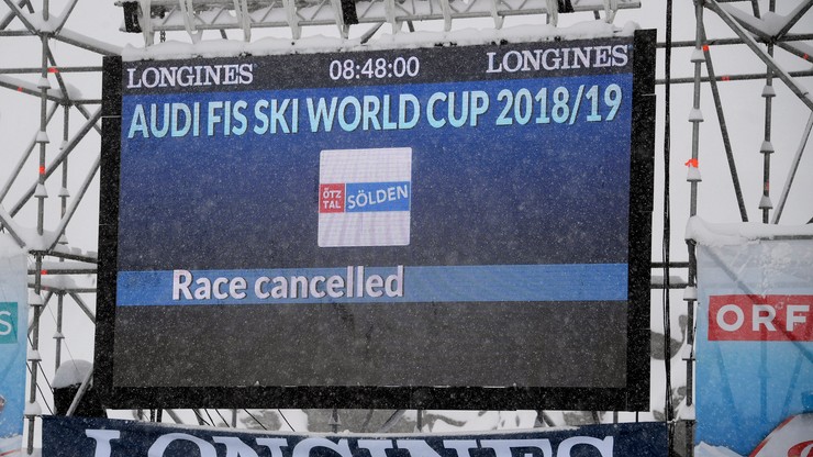 Alpejski PŚ: Odwołano niedzielny slalom w Soelden