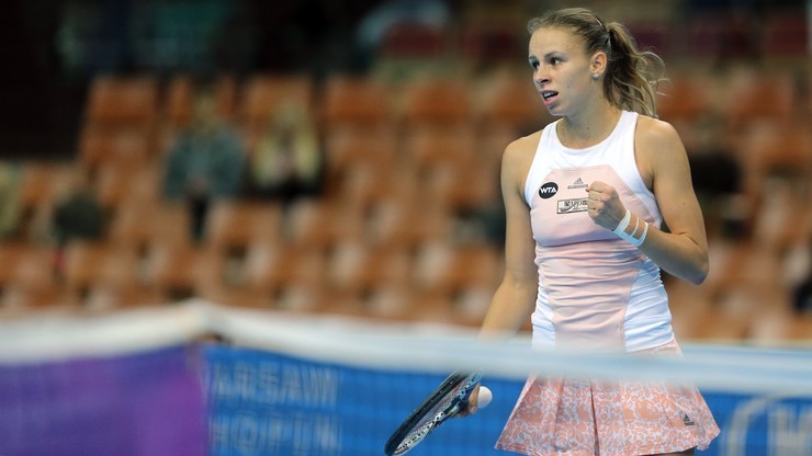 WTA w Shenzhen: Linette poznała rywalkę w 1/8 finału