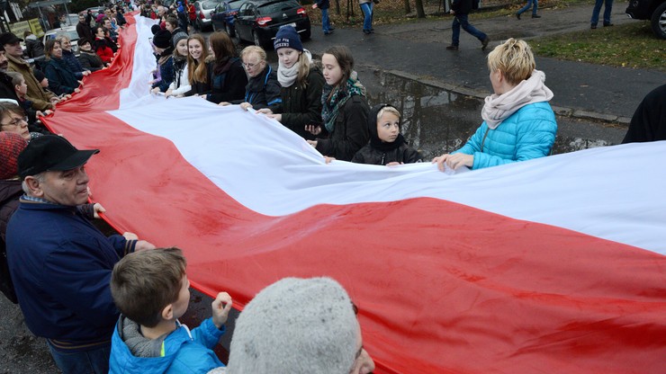 Najdłuższa flaga Polski