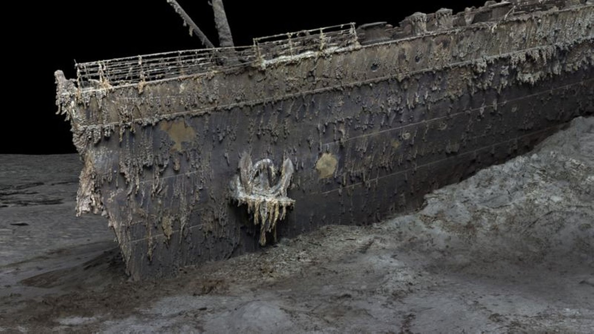 Titanic zeskanowany w 3D. Wyjątkowy widok udostępniony w sieci