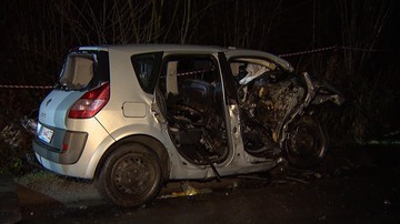 Wypadek pod Kwidzynem. Do kierowania BMW przyznał się 22-latek, ale policja ma wątpliwości