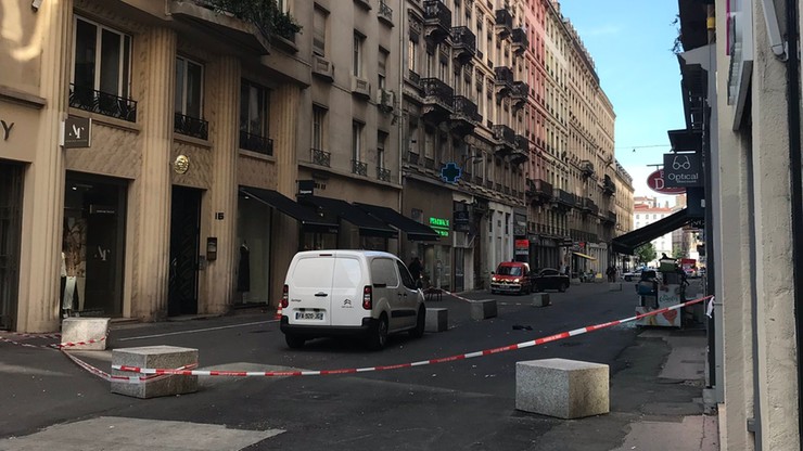Eksplozja na deptaku w Lyonie. Są ranni