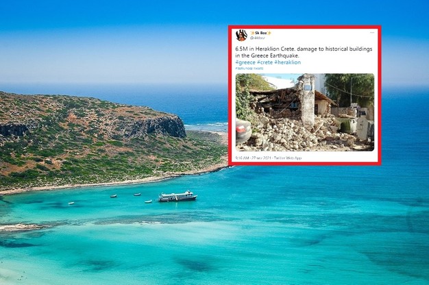 Grecja. Kretę nawiedziło trzęsienie ziemi o magnitudzie 6,5 i 4,8. Znaleziono ofiarę