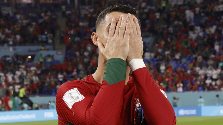 MŚ 2022: Łzy Cristiano Ronaldo przed meczem Portugalia - Ghana. O co chodziło? (ZDJĘCIA)