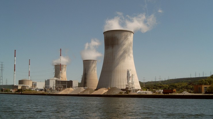 Ewakuacja elektrowni atomowej Tihange w Belgii