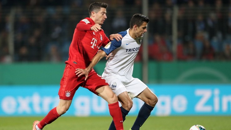 Puchar Niemiec: Bayern Monachium awansował po męczarniach