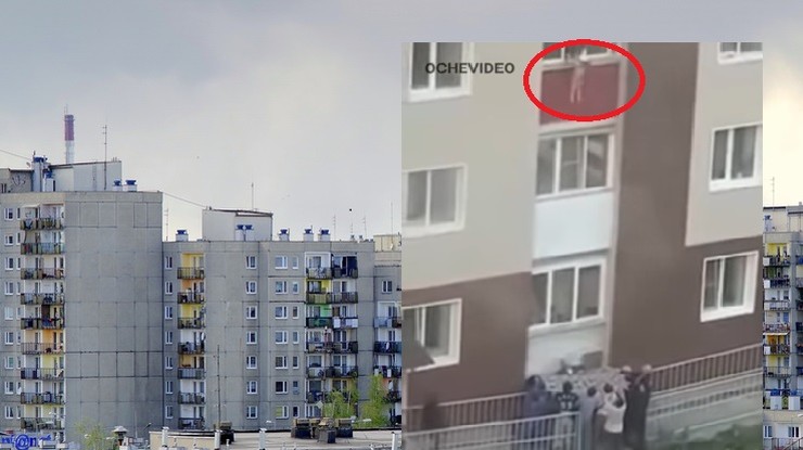 Rosja. Wyrzuciła dzieci z trzeciego piętra. Ratowała im życie [WIDEO]