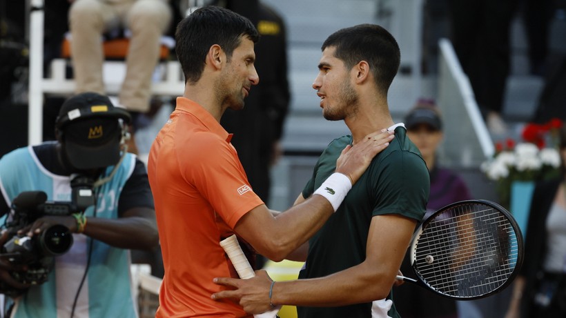 ATP w Madrycie: Carlos Alcaraz pokonał Novaka Djokovica i zagra w finale