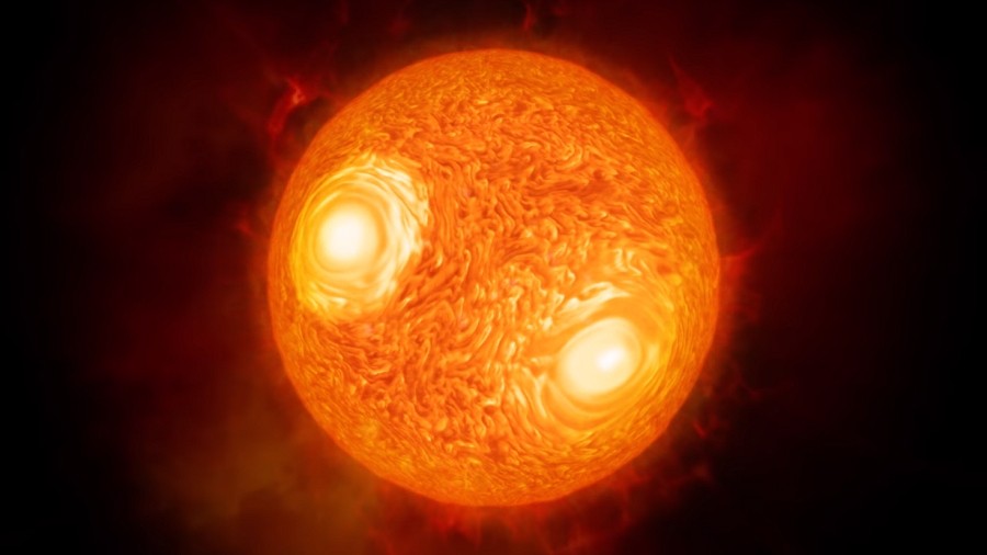 Gwiazda Antares. Fot. ESO / K.Ohnaka.