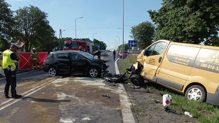 Wypadek koło Turku. Zginęło 6-letnie dziecko