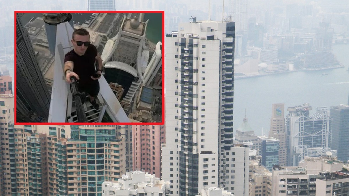 Hongkong. Remi Lucidi nie żyje. Słynny wspinacz spadł z 68. piętra Tregunter Tower