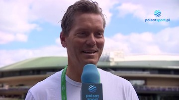 Thomas Enqvist: Atmosfera Wimbledonu jest niesamowita. Uśmiech sam pojawia się na twarzy