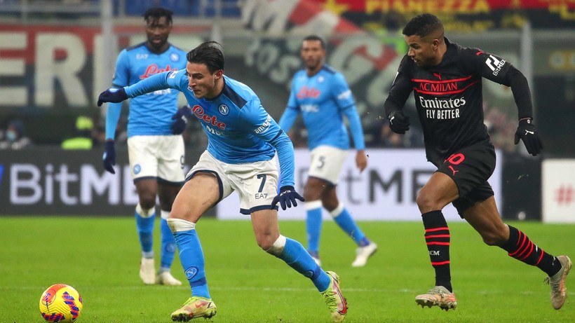Serie A: Napoli wygrało z Milanem. Asysta Piotra Zielińskiego (WIDEO)