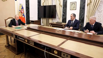 Rosja: Spotkanie na Kremlu. Władimir Putin przyjął dowódcę Grupy Wagnera