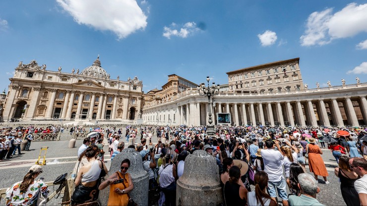 Rekord ciepła w Watykanie. Ponad 40 stopni na termometrach