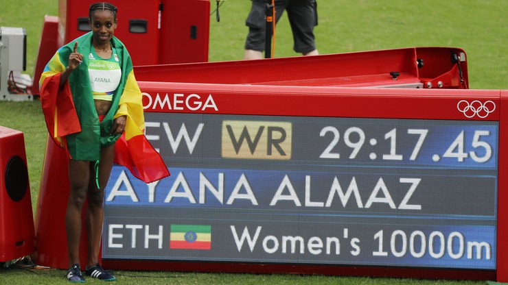 Rio 2016: Rekord świata w biegu na 10 000 m