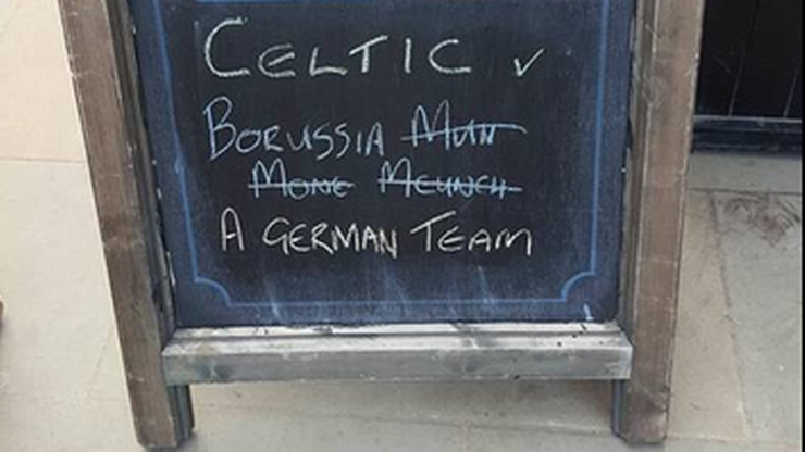 Borussia Mon…, Mun…? Szkoci nie dali sobie rady z nazwą rywali