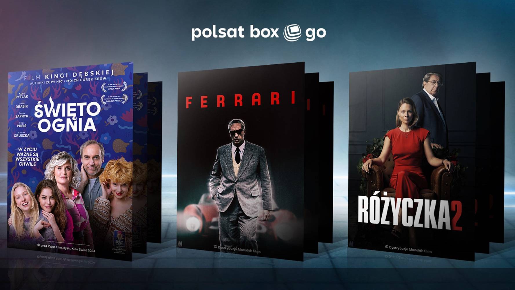 „Święto ognia”, „Różyczka 2” oraz „Ferrari” w Polsat Box Go