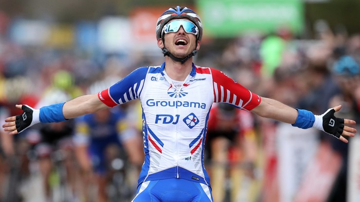 Paryż-Nicea: Molard wygrał szósty etap, Sanchez wciąż liderem