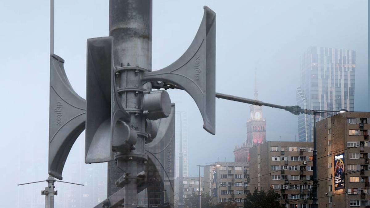 W Warszawie zawyją syreny. Komunikat Dowództwa Generalnego