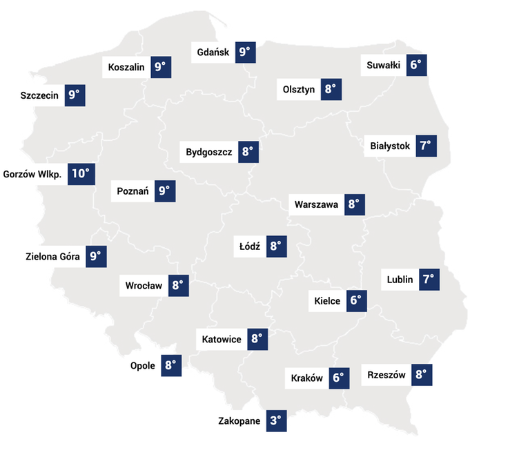 W Polsce będzie chłodno, ale słonecznie